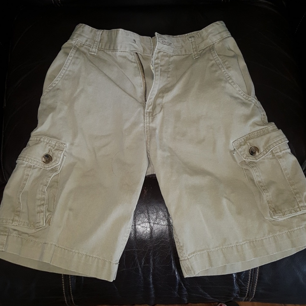 Boys Khaki Shorts